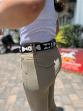 Load image into Gallery viewer, TKC Ebony and Ivory Belt Wide Width - Brass Buckle