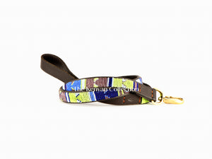 *"Passion Flower" Beaded Dog Lead