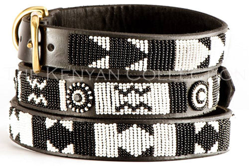 Ebony and Ivory Belt Wide Width - Exceptional Equestrian 