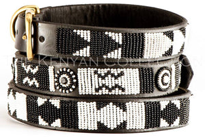 Ebony and Ivory Belt Wide Width - Exceptional Equestrian 