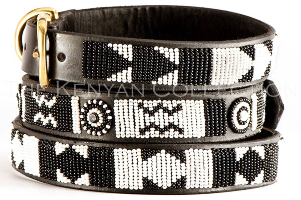 Ebony and Ivory Belt Wide Width - Exceptional Equestrian 