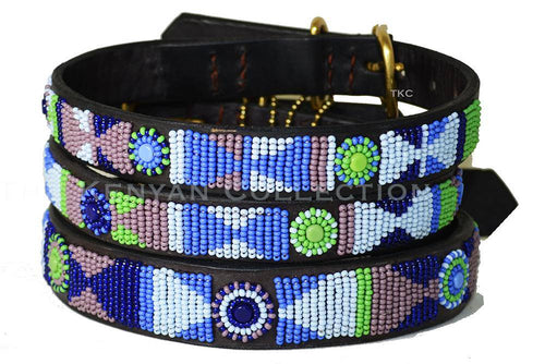 Passion Flower Belt Standard Width - Exceptional Equestrian 