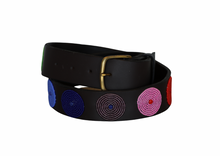 Load image into Gallery viewer, TKC Rainbow Disc Belt 1 1/2 Wide - Brass Buckle