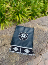 Load image into Gallery viewer, TKC Beaded Fringe Black Leather Pouch - Exceptional Equestrian 