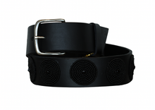 Load image into Gallery viewer, TKC Black Disc Belt 1 1/2 Wide - Silver Buckle