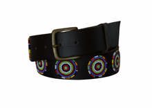 Load image into Gallery viewer, TKC Primary Circles Belt Wide - Brass Buckle