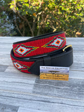Load image into Gallery viewer, TKC Sedona Beaded Belt Wide Width The Aztec Collection - Brass Buckle