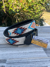 Load image into Gallery viewer, TKC Beth Beaded Belt Wide Width The Aztec Collection - Silver Buckle