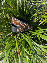 Load image into Gallery viewer, Cocoa Swirl Belt Wide Width - Silver Buckle