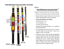 Load image into Gallery viewer, &quot;Maasai Shield Argyle&quot; Beaded Dog Collar
