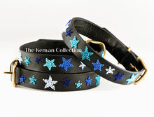 Load image into Gallery viewer, *&quot;Indigo Stars&quot; Beaded Dog Collar