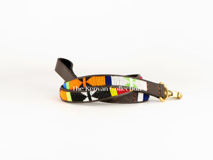 "Primary" Beaded Dog Lead